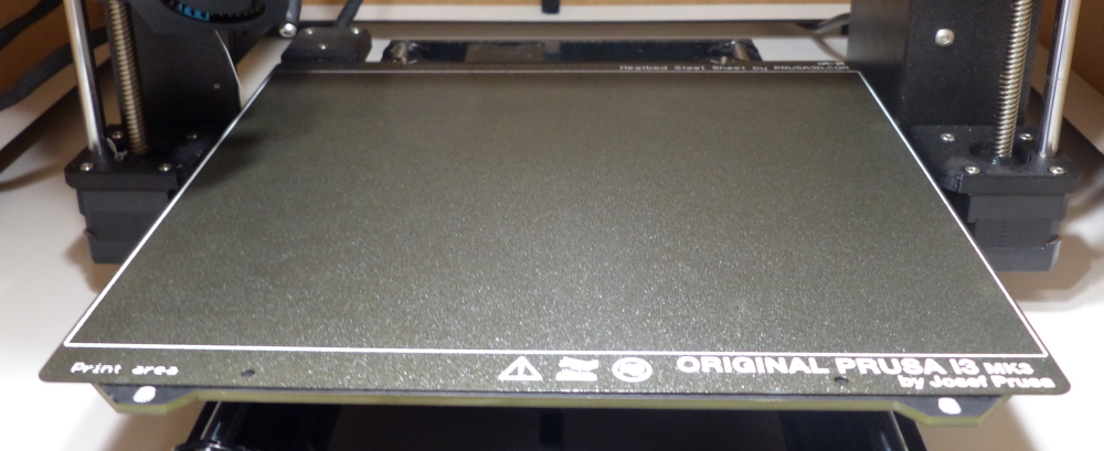 Pièce d'imprimante 3D, dernier lit chauffant en aluminium MK3