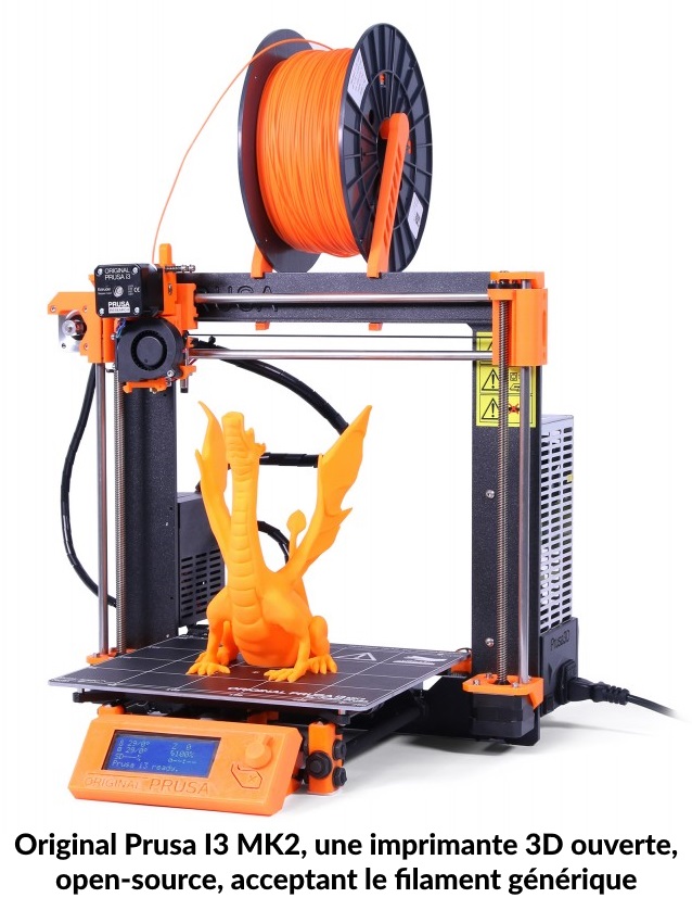 Imprimante 3D propriétaire & imprimante 3D ouverte — Filimprimante3D